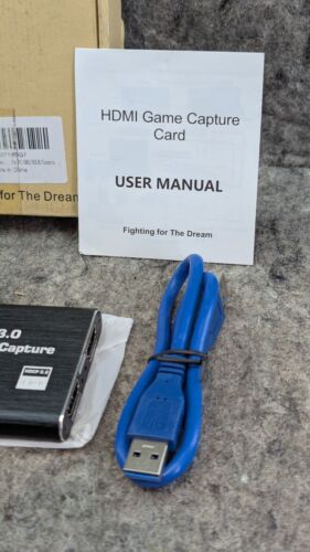 4K Ultra HD HDMI Video Capture USB 3.0 HDMI Video Capture Device, Full HD 1080P - Picture 3 of 8