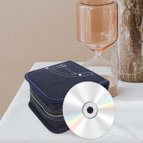Portable CD DVD Storage Binder for Album Wallet Home Organizer 60 Capacity - Afbeelding 4 van 12