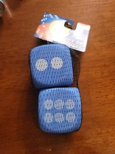 1pk Of 2 Jumbo Big Foam Playing Dice 2" Cubes Party Games Play BLUE GA1