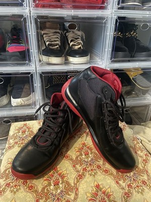 RARE PRADA AMERICAS CUP HIGH-TOP SNEAKERS RED MSRP $1250 | eBay