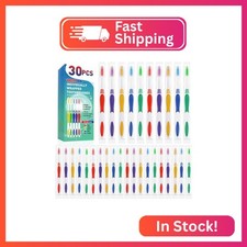 Navona 30 PCS Premium Individually Wrapped Bulk Toothbrush Pack, Disposable Toot
