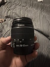 Canon EF-S 18-55mm Macro 0.25M/0.8FT Image Stabilizer Slightly Used