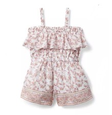 Janie and Jack Floral Romper