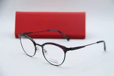 NEW MOREL NOMAD 40102N NP02 TEAL PURPLE BLACK AUTHENTIC FRAMES EYEGLASSES 49-19