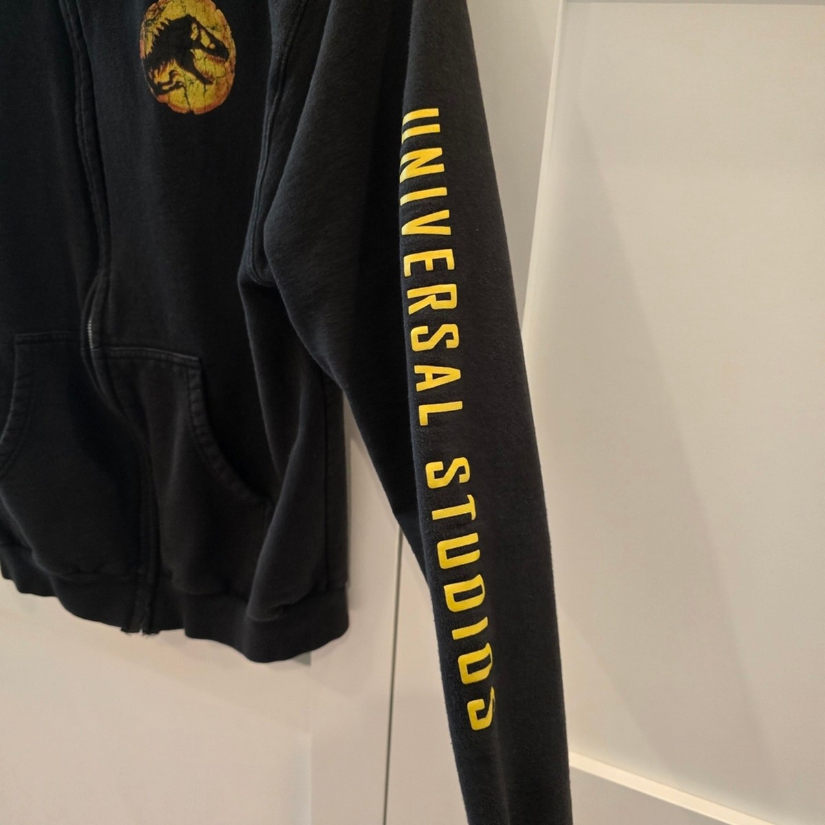 Universal Studios Jurassic World Black Hoodie View 3