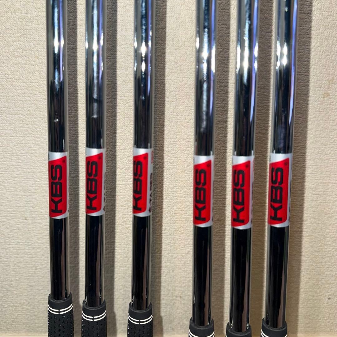 Cobra KING MIM Iron Set 6pcs 4-PW No 7i KBS S-Taper 120 Flex S | eBay