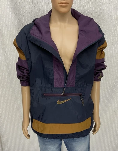 Chaqueta cortavientos embalable vintage Y2K NIKE ACG ANORAK gorpcore hombres M - Imagen 5 de 21
