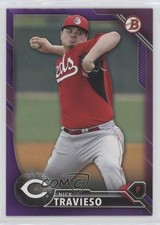 2016 Bowman Prospects Purple 182/250 Nick Travieso #BP149 w8t