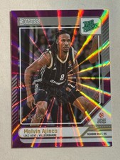 2024-25 Donruss Euroleague Purple Laser Melvin Ajinca Rated Prospect RC /99 #157