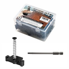 150 PCS Hidden Deck Fasteners Nylon Clips 316 Stainless Screws Install Tool