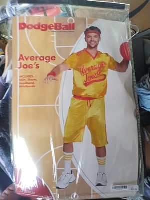Spirit Halloween Dodge Ball Costume Average Joe Size Adult Med
