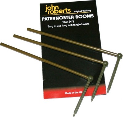 John Roberts Pike Fishing  Paternoster Booms-3 pack - 10cm  long