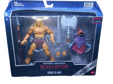 Masterverse Masters of The Universe Revelation  Savage HE-MAN & ORKO
