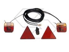Kit universale per impianto luci e frecce NEWGARDENSTORE per rimorchio