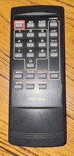  Genuine CATV Remote Control RCU-S4 Tested Wo...