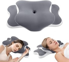 Ergo Pillow Sleep Apnea Neck Pain Snoring Relief Cervical Neck Pillow Side