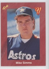 1991 Classic Update Red Travel Edition Mike Simms #T90 0a0