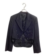 COMME des GARCONS NOIR / Wool Cropped Jacket / AD1989 / AJ-25012M Black Size: M