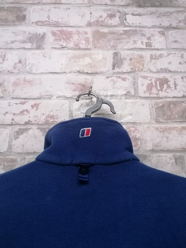 Berghaus Herren Fleece - Größe S - blau - gefütterte Ärmel - durchgehender Reißverschluss - Bild 12 von 14