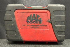 Mac Tools 1521pc Short Length Cobalt Drill Bit Set Wcase Read Free Shipping