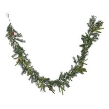 Vickerman 6' Hemlock-Angel Pine Artificial Christmas Garland in Green