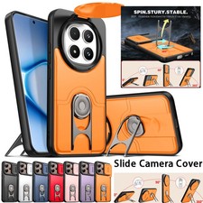 For Xiaomi 14T 15T 17 POCO Redmi Note 14 Pro+ Armor Ring Holder Case Lens Cover