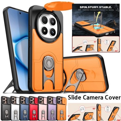 Robuste Hülle Ringhalter Kameraschutz Für Xiaomi 15T 17 POCO Redmi Note 14 Pro+