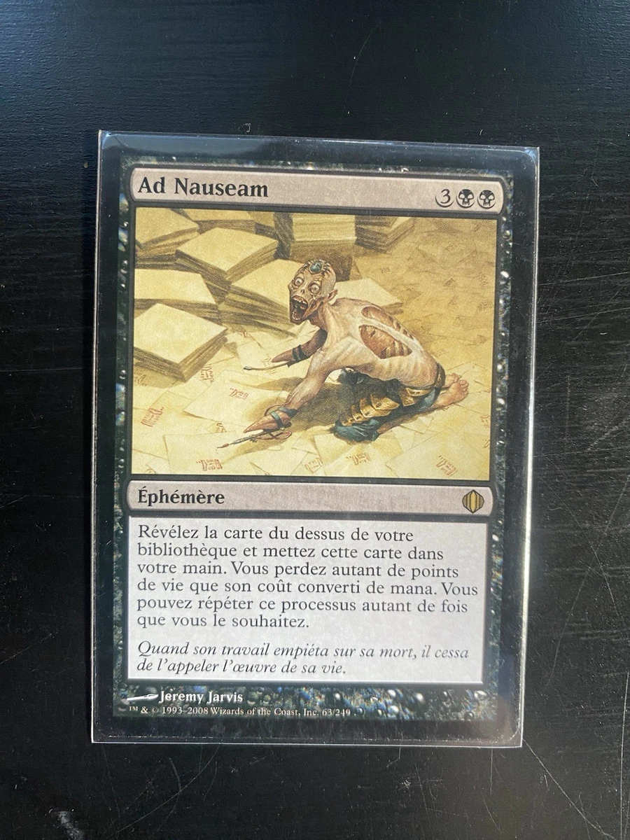 Magic: The Gathering Trading Card Games in French Individual Black