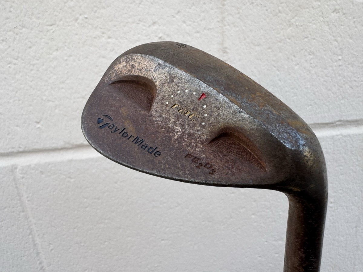 TaylorMade rac FE2O3 58* Raw Wedge 8* Bounce With Dynamic Steel