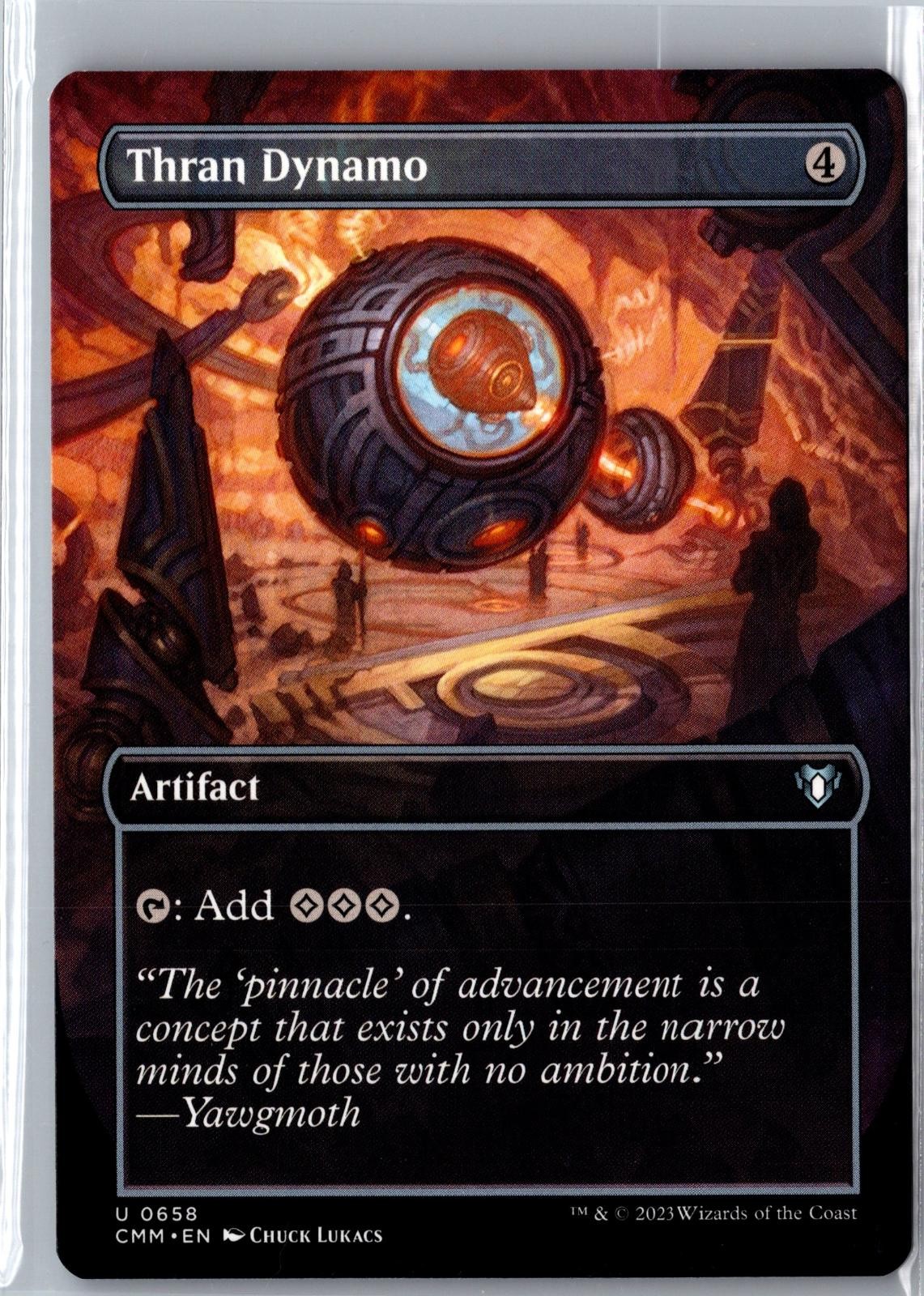 Thran Dynamo (Borderless) 658 Uncommon Commander Masters Magic: The Gathering NM