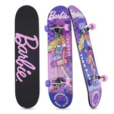 Barbie 31" Lenticular Skateboard - Pro Trucks, Grip Tape, 9-Ply Maple