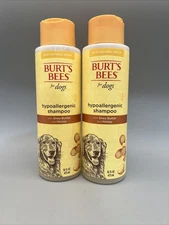 Lot of 2 - Burt's Bees for Pets Hypoallergenic Shampoo for Dogs 16 fl oz each