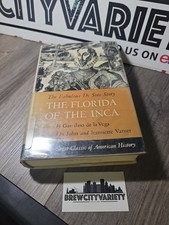 Vtg The Florida of the Inca  Varner 1951 Hardcover History of Hernando de Soto