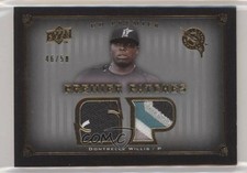 2008 UD Premier Premier Patch Gold 46/50 Dontrelle Willis #PP2-DW Patch s7f