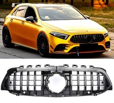 ? GRILL Kühlergrill Mercedes W177 V177 A-Klasse PANAMERICANA AMG NEU SCHWARZ ? GRILL Kühlergrill Mercedes W177 V177 A-Klasse PANAMERICANA AMG NEU SCHWARZ