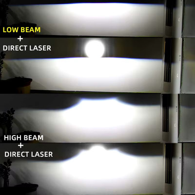 3,0 Zoll LED Projektor Laser Linse Nebel Lampe weißes Licht 6000K 4300K H11 HB3 9005 L