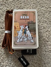 NEW Loungefly Disney 101 Dalmatians Puppies Figural Book Crossbody Bag