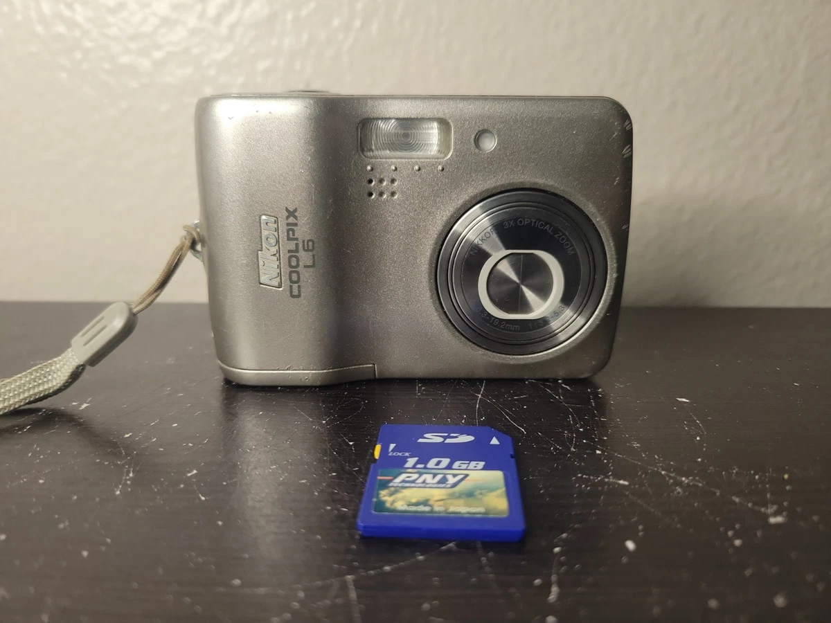 Nikon Coolpix L6 Digital Cameras with Date/Time Stamp for Sale