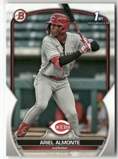 2023 BOWMAN #BP-78 ARIEL ALMONTE PROSPECTS CINCINNATI REDS