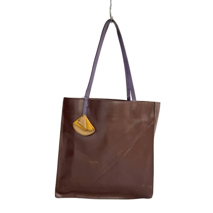 【vintage❗️】miumiu レザー　トートバッグ　ブラウン　 ショルダー vintage❗️】miumiu レザー トートバッグ ブラウン ショルダー MIU