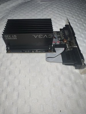 EVGA NVIDIA Geforce GT720 2GB Graphics Card 02G-P3-2724-KR FREE SHIPPING