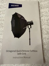 NEEWER 35.4'' Octagonal Softbox, Quick Release Parabolic Soft Box