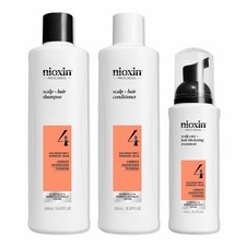 Nioxin System 4 Trial Size Thickening Kit For Colored Damaged Dry Hair