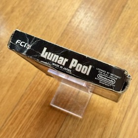Lunar Pool NES Nintendo Entertainment System Boxes Game & Manual PAL