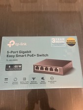 TP-Link TL-SG105PE 5 Port Gigabit Easy Smart PoE Ethernet Switch