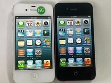 Apple iPhone 4S- 8/16/32/64GB - Unlocked iOS 6/ iOS 9 Black/ White Smartphone