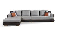 Ecksofa Leder Sofa Polstergarnitur Moderne Couch Wohnlandschaft L Form Design