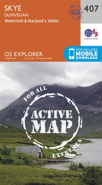 Skye - Dunvegan by Ordnance Survey (Sheet map, folded)