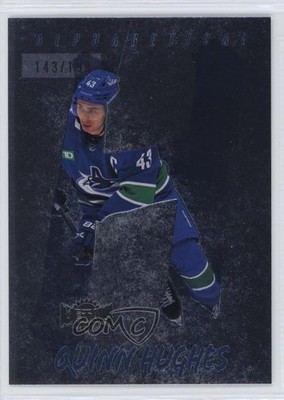 2024 Skybox Metal Universe Alphabetical Spectrum 143/199 Quinn Hughes #A-8 1t19
