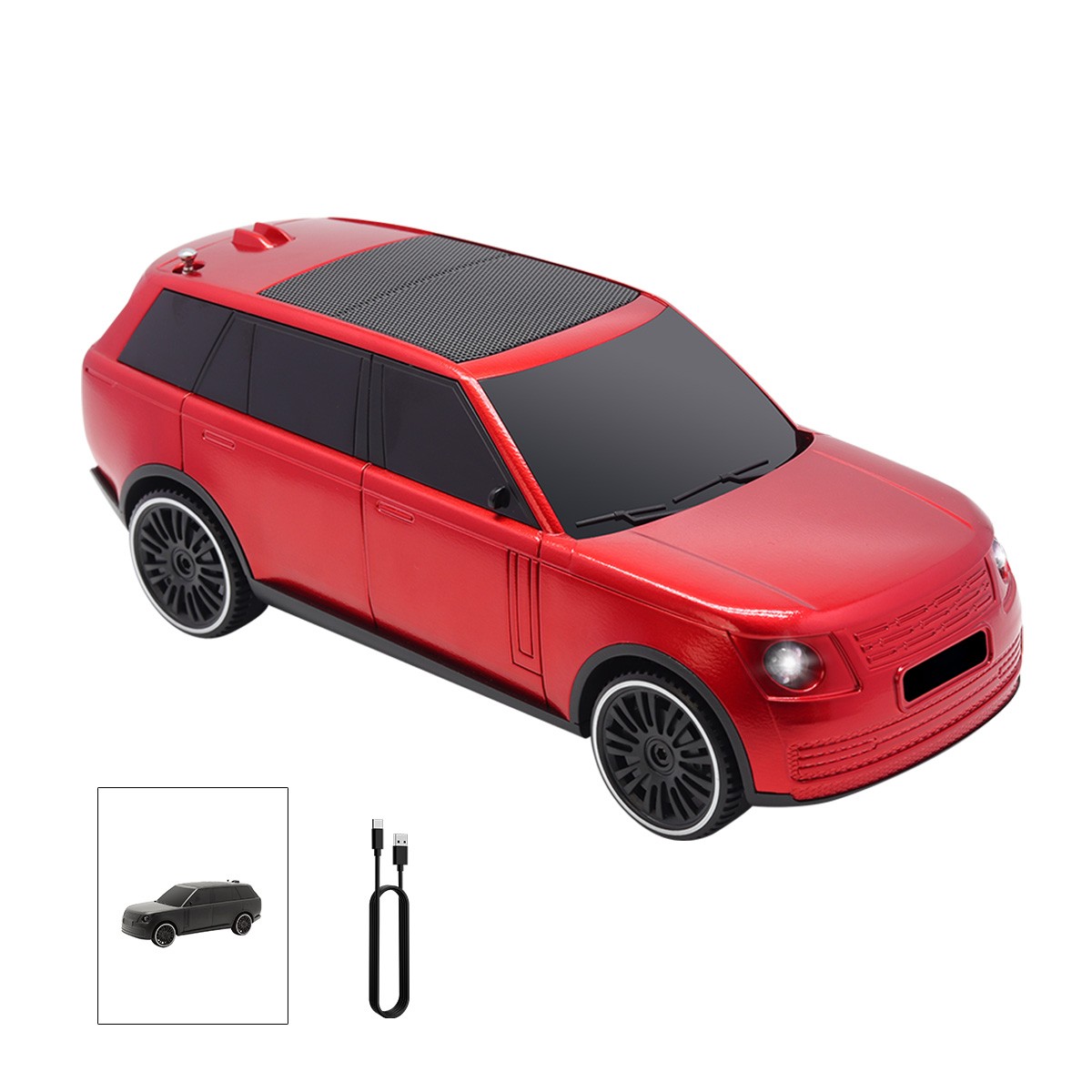 Portable Car Model Wireless Bluetooth Speaker USB/AUX/BT/FM Mini Audio Docks